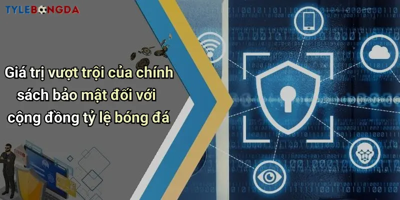 Giá trị vượt trội của chính sách bảo mật đối với cộng đồng tỷ lệ bóng đá
