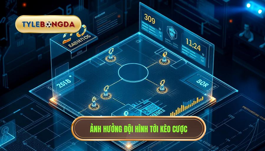 3. Ảnh hưởng đội hình tới kèo cược