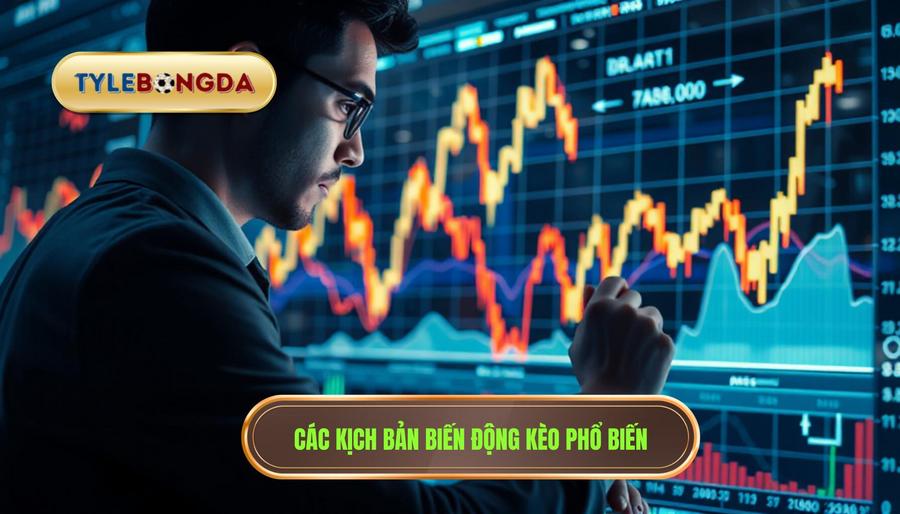 2. Phân tích các kịch bản biến động kèo thường gặp