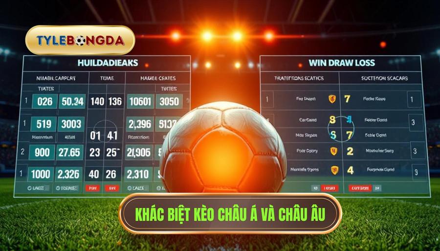 2. So sánh kèo bóng đá châu Á và châu Âu: Những điểm khác biệt cốt lõi