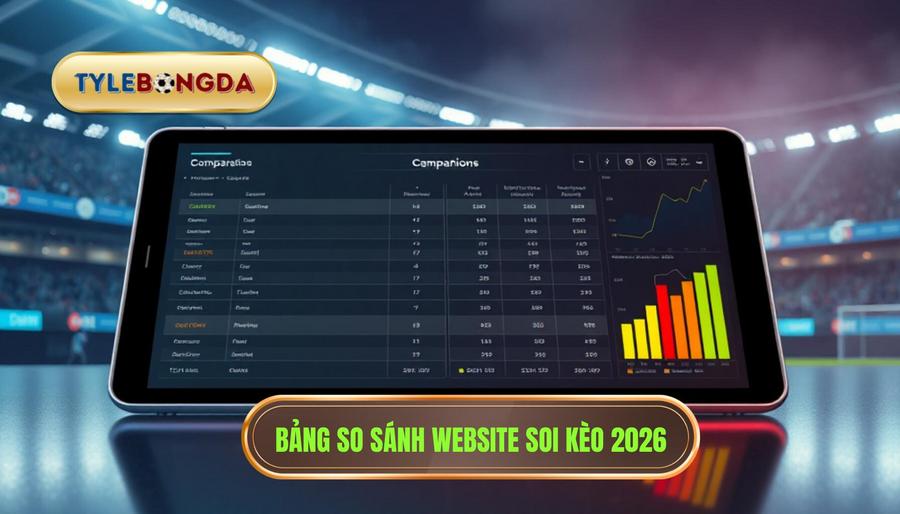 3. Bảng so sánh Top website soi kèo bóng đá uy tín nhất 2026