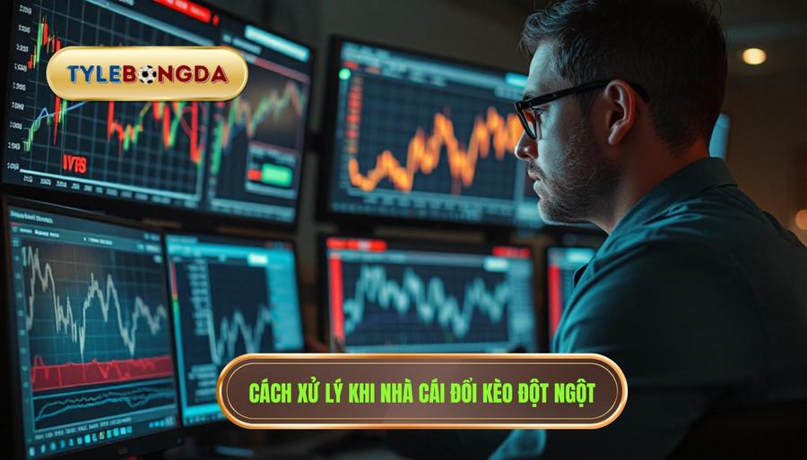 3. Làm gì khi nhà cái thay đổi tỷ lệ kèo đột ngột? Chiến thuật 4 bước